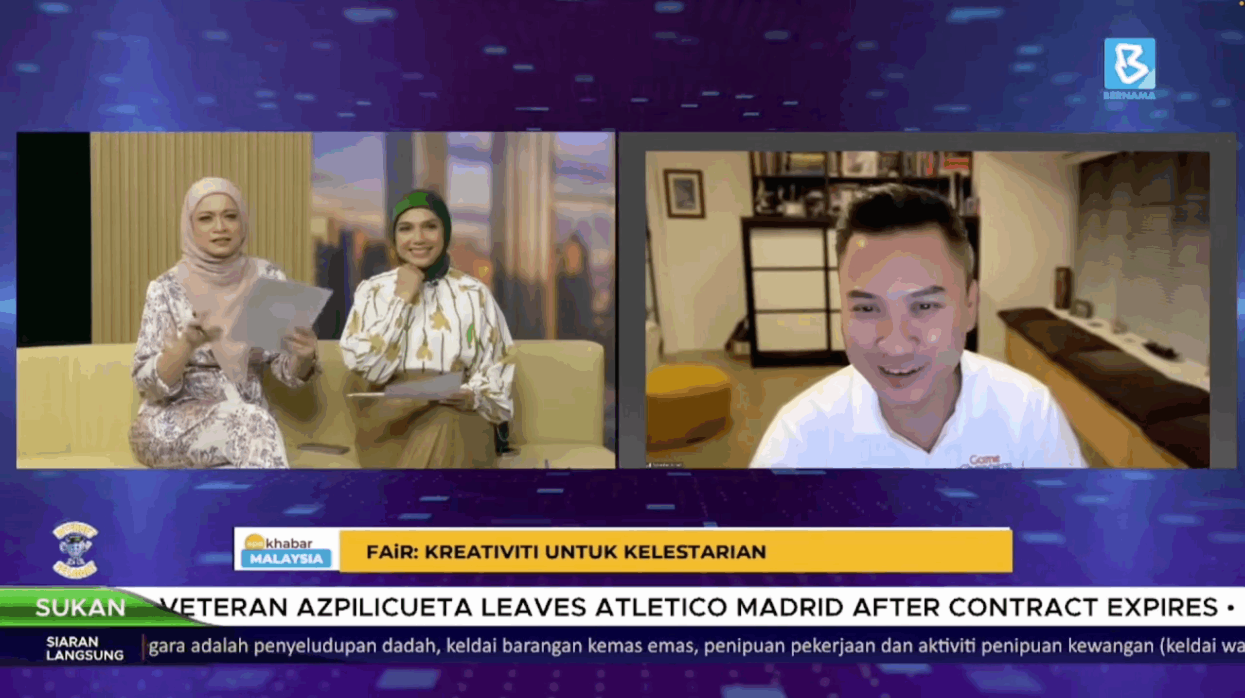 Inspiring Innovation for Sustainability: FAiR Project Spotlight on Bernama TV